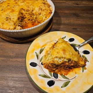 Sauerkraut-Hack-Auflauf