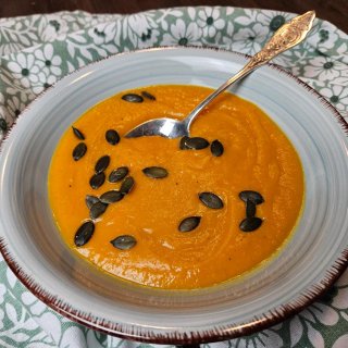 Pastinaken-Hokkaido-Suppe