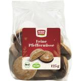 Pfeffernüsse mit Zartbitterschokoladenfuß
