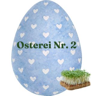 Osterrüberaschung -  Gratis-Kresse