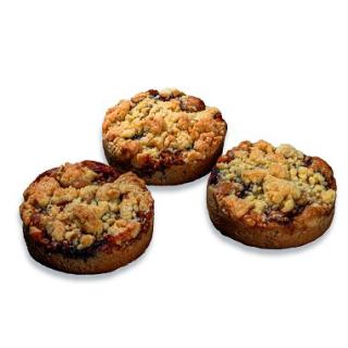 Pflaume-Haselnuss-Küchlein