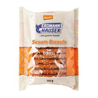 Dinkel-Sesambrezeln