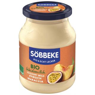 Joghurt Pfirsich-Maracuja im Glas