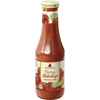 Curry-Ketchup in der Flasche