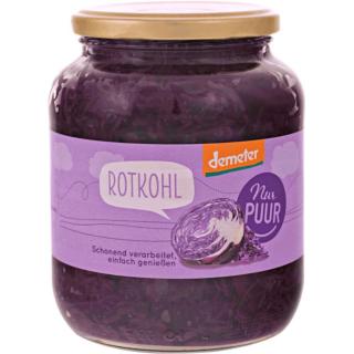 Glas Rotkohl