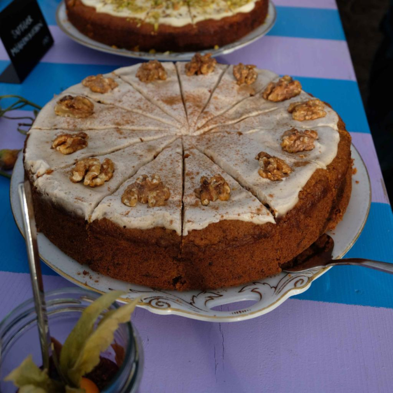 Veganer Karottenkuchen