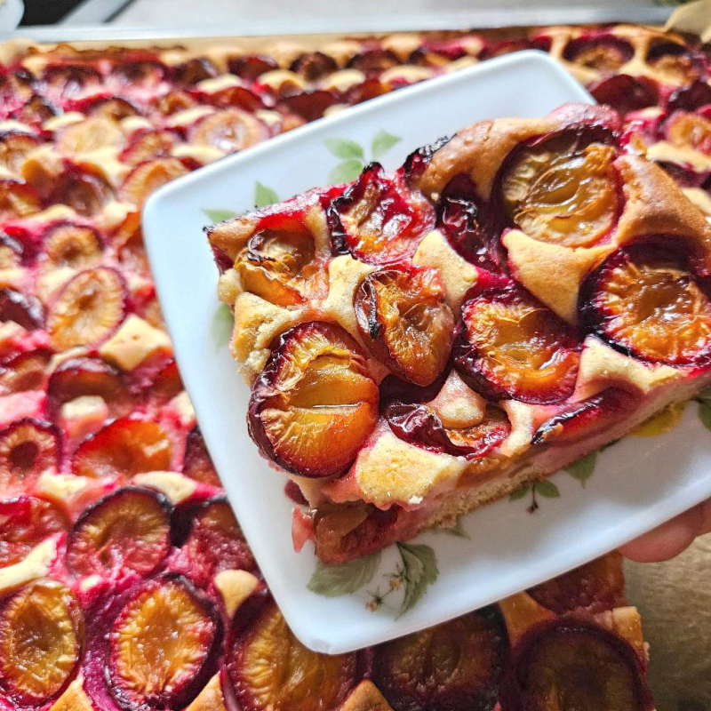 Pflaumenkuchen vom Blech
