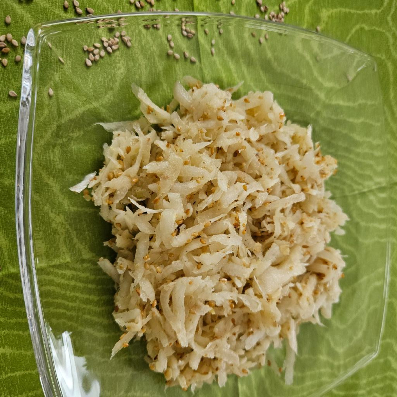 Rohkost mit schwarzem Rettich