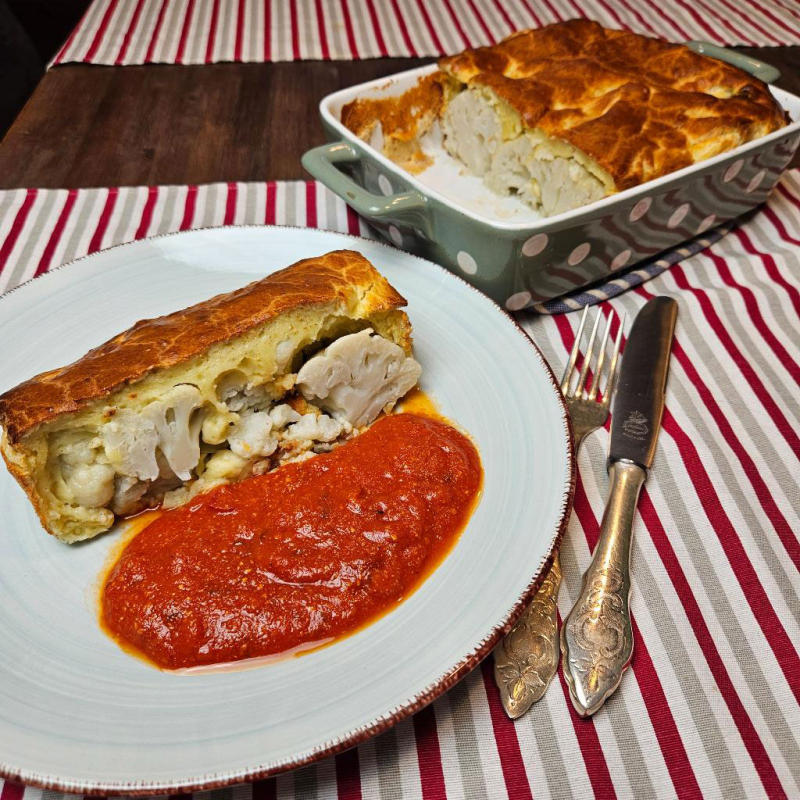 Blumenkohl im Teigmantel