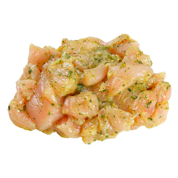 Putenbrustgulasch Bärlauch