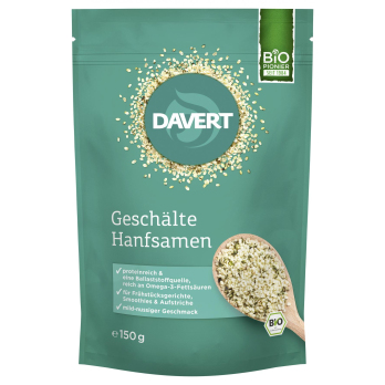 Hanfsamen geschält