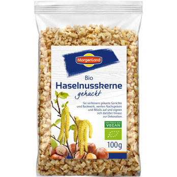 Haselnusskerne gehackt