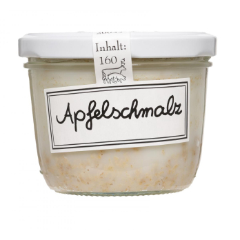 Apfelschmalz  Glas