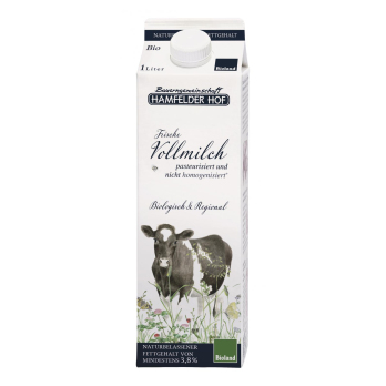 Frische Hamfelder Vollmilch