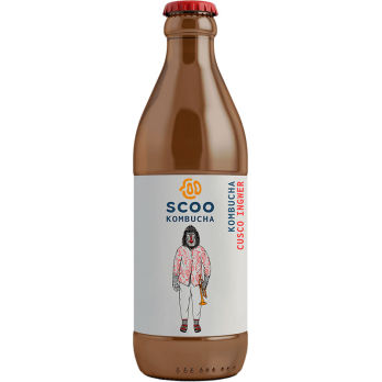 Kombucha Cusco Ingwer unpasteurisiert
