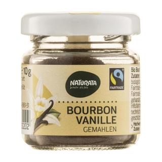 Bourbon-Vanillepulver gemahlen