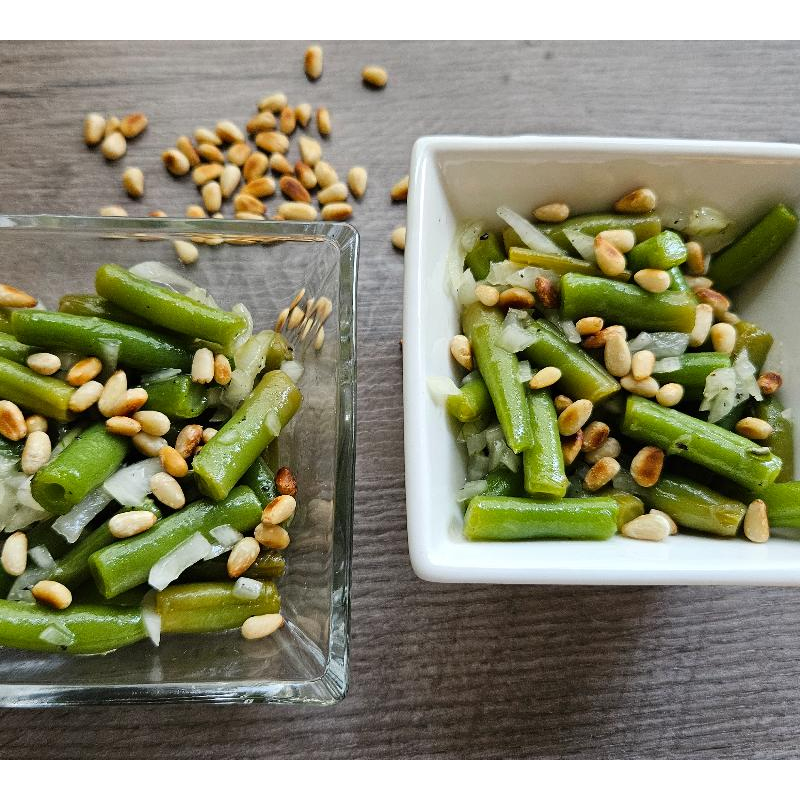 Bohnensalat , einfach und lecker