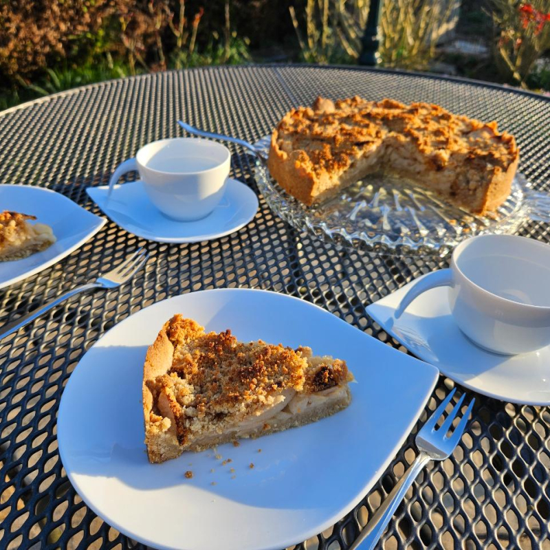 Omas schneller, leckerer Apfelkuchen