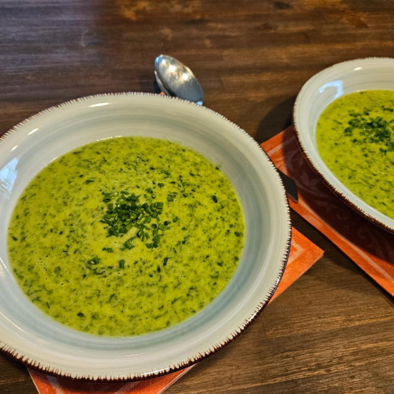 Bärlauch-Suppe