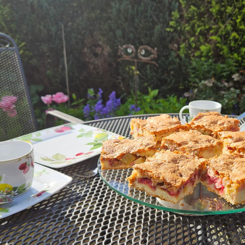 Rhabarberkuchen