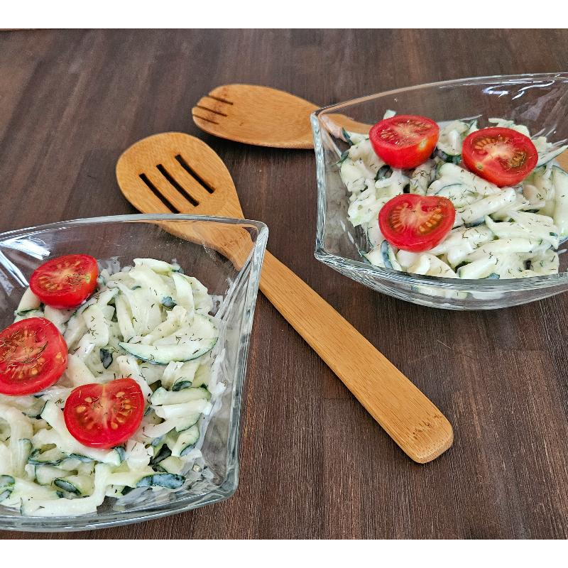 Zucchini-Tomaten Rohkostsalat