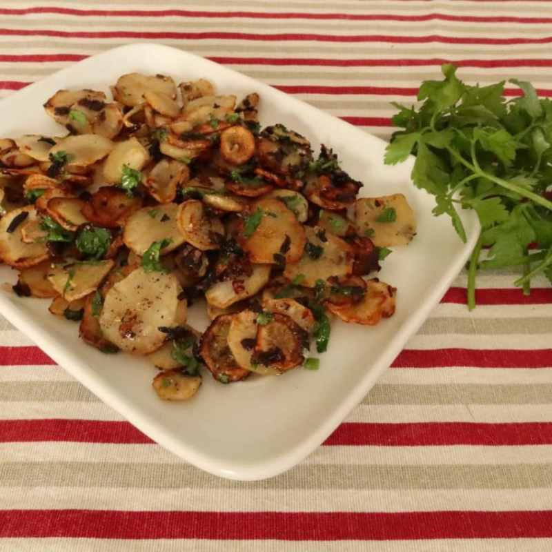 Gebratener Topinambur