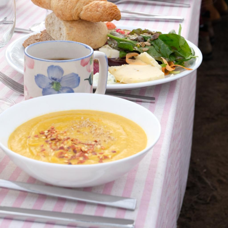 Winterliche Kürbissuppe