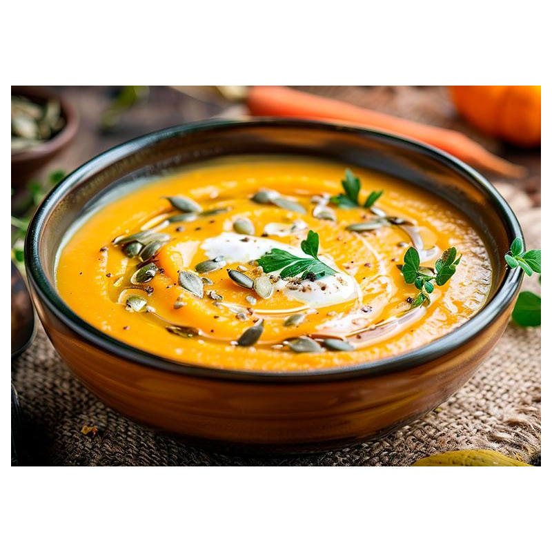 Hokkaido Kürbis-Suppe