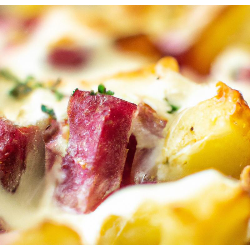 Rote Bete-Kartoffel Gratin