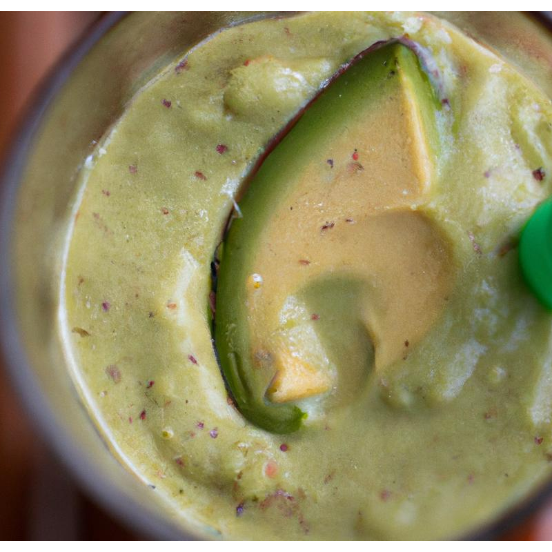 Postelein-Avocado Smoothie