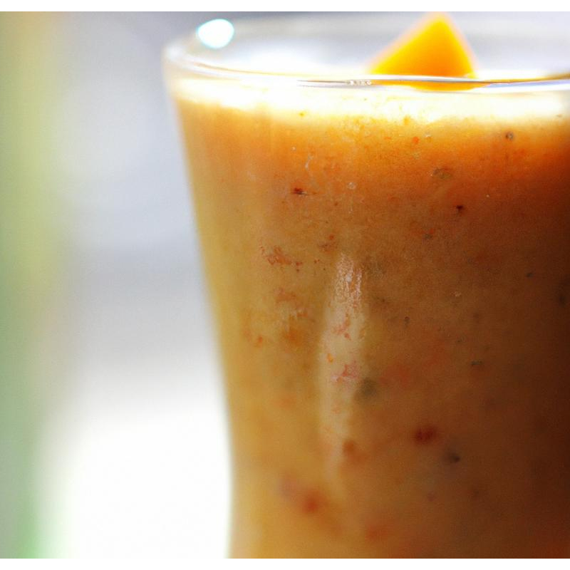 Erdnusssalat-Orangen Smoothie