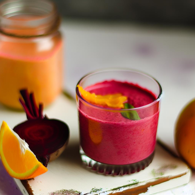 Orangen-Rote Bete Smoothie