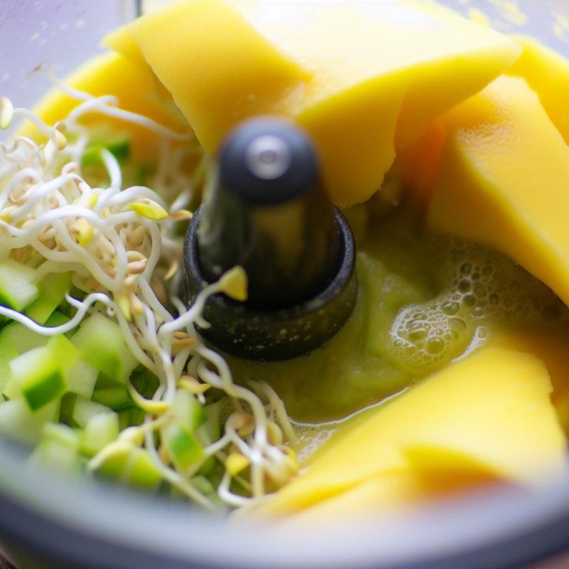 Sprossen-Mango Smoothie
