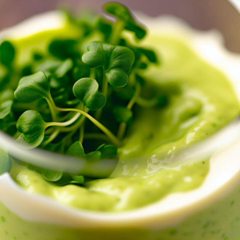 Kohlrabi-Kresse-Smoothie