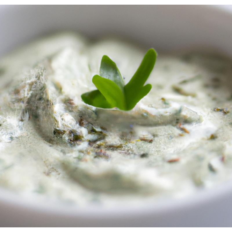 Bärlauch-Schafskäsecreme