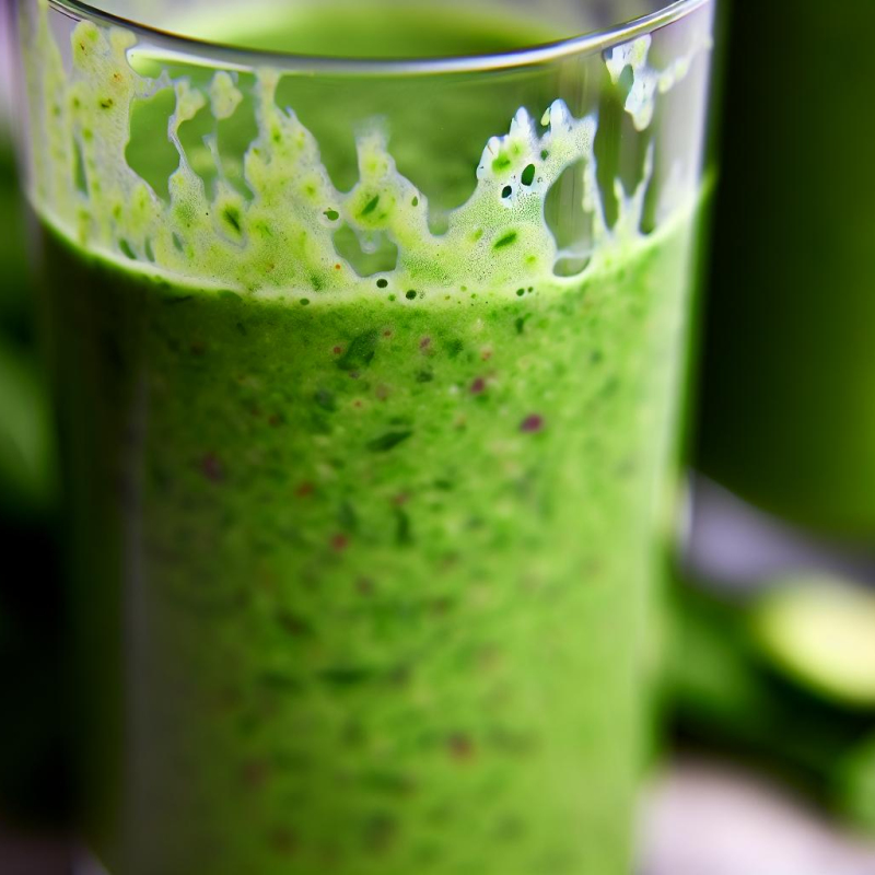 Brunnenkresse-Zucchini-Smoothie