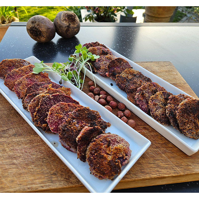 Rote Bete im Nussmantel