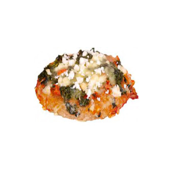 Pizza Spinat-Tomate- Feta
