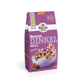 Dinkel Müsli Beeren ungesüßt