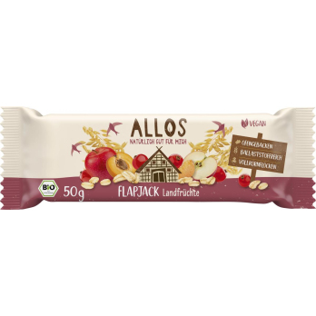 Hafer Flapjack Landfrüchte