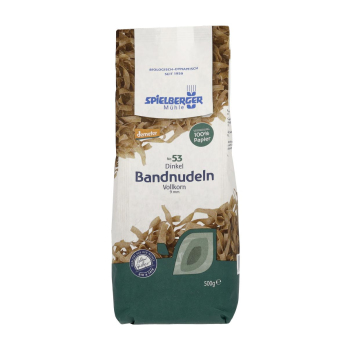 Dinkel Vollkorn Bandnudeln