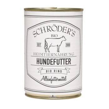 Hundefutter Rind 400 g