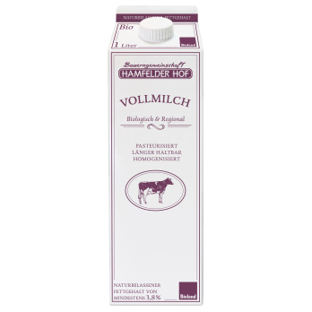 Vollmilch 3,8%