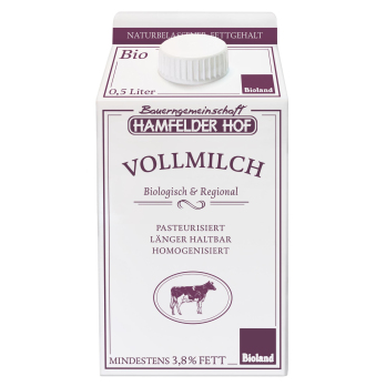 Hamfelder Hof Vollmilch 0,5l