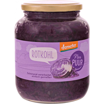Glas Rotkohl