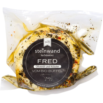 Fred Büffelkäse in Olivenöl & Kräutern
